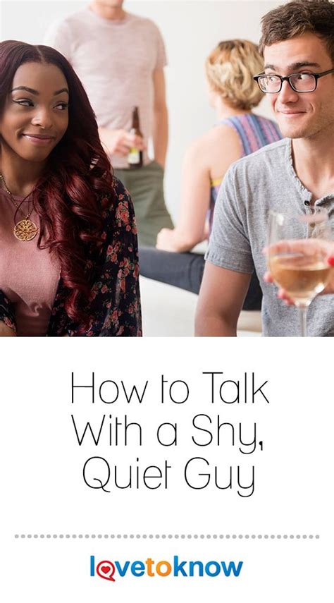dating a shy quiet guy